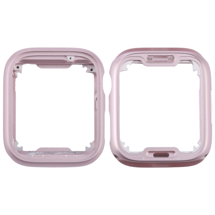 For Apple Watch Series 9 41mm Aluminum Alloy Middle Frame Bezel Plate (Pink) - LCD Related Parts by buy2fix | Online Shopping UK | buy2fix