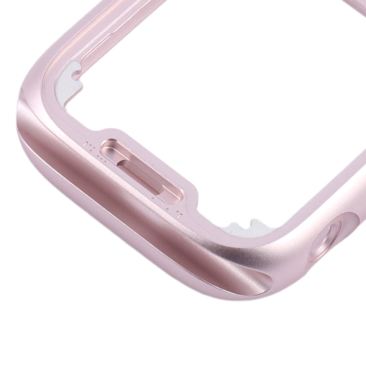 For Apple Watch Series 9 41mm Aluminum Alloy Middle Frame Bezel Plate (Pink) - LCD Related Parts by buy2fix | Online Shopping UK | buy2fix