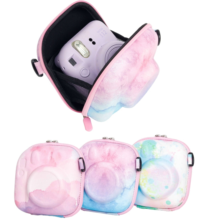 Painted EVA Hard Case PU Storage Bag for FUJIFILM Instax mini 7+/8/9/11/12/40(Dream Bubbles) - Soft Bag by buy2fix | Online Shopping UK | buy2fix