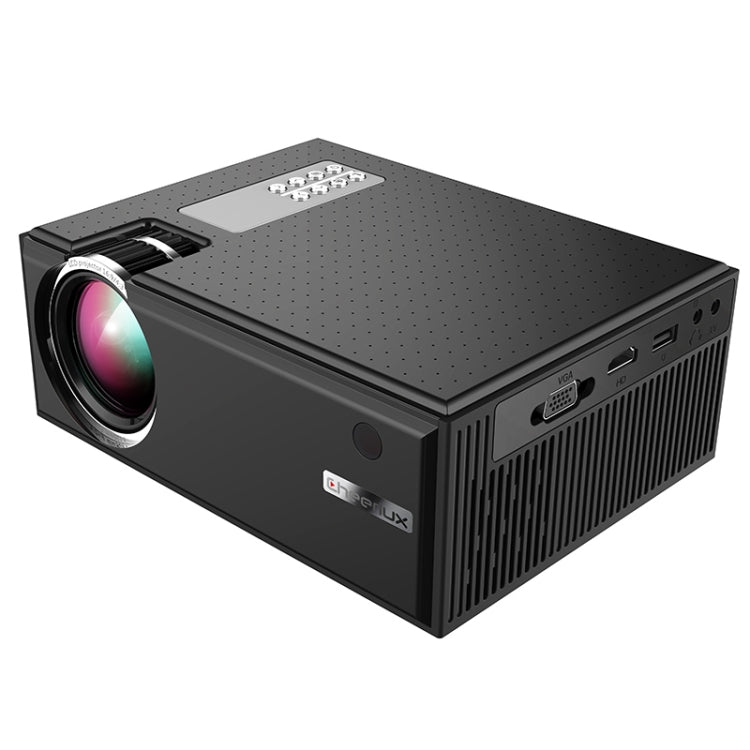 Cheerlux C8 1800 Lumens 1280x800 720P 1080P HD WiFi Sync Display Smart Projector, Support HDMI / USB / VGA / AV(Black) - LED Projector by Cheerlux | Online Shopping UK | buy2fix