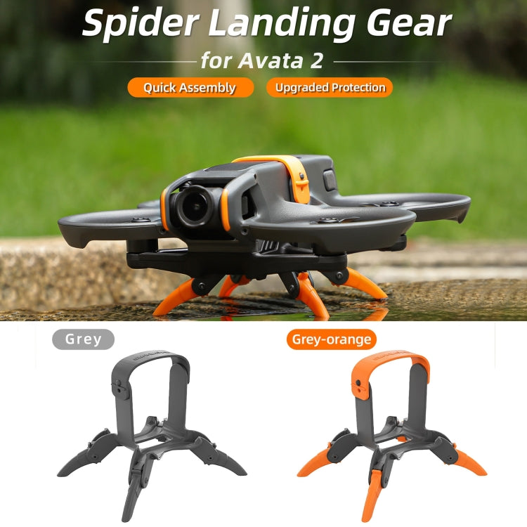 For DJI AVATA 2 Sunnylife LG797 Landing Gear Extensions Heightened Spider Gears Support Leg (Orange) -  by Sunnylife | Online Shopping UK | buy2fix