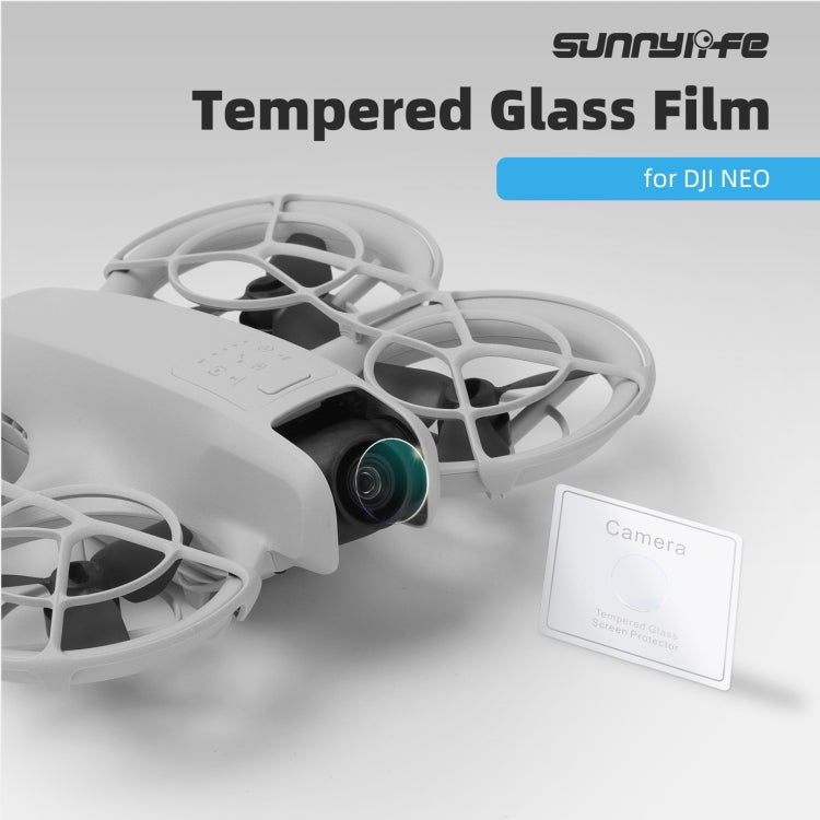 For DJI Neo Sunnylife 2pcs Tempered Glass Drone Lens Film (Transparent) - Others by Sunnylife | Online Shopping UK | buy2fix