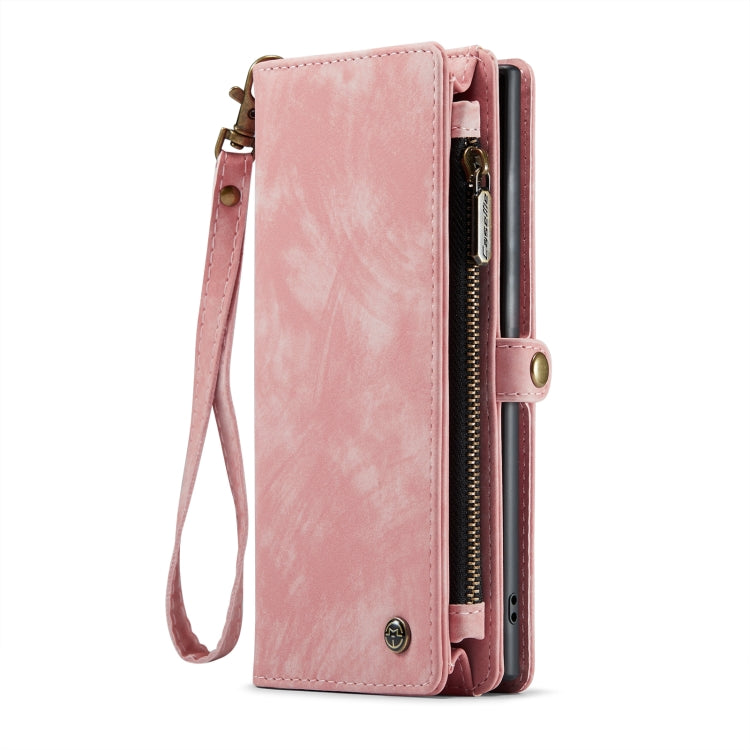 For Samsung Galaxy Note10 CaseMe-008 Detachable Multifunctional Flip Leather Phone Case(Pink) - Galaxy Phone Cases by CaseMe | Online Shopping UK | buy2fix