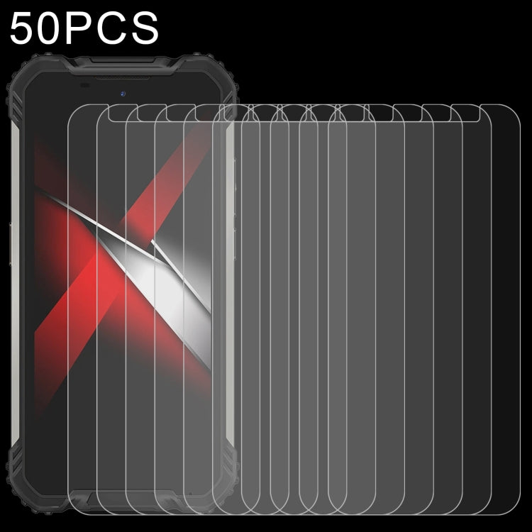 For Doogee S58 Pro 50 PCS 0.26mm 9H 2.5D Tempered Glass Film - Others by buy2fix | Online Shopping UK | buy2fix