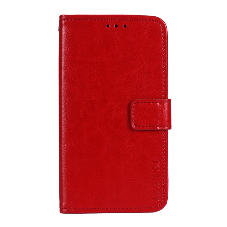 For Blackview A90 idewei Crazy Horse Texture Horizontal Flip Leather Case with Holder & Card Slots & Wallet(Red) - More Brand by idewei | Online Shopping UK | buy2fix