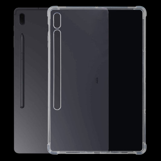 For Samsung Galaxy Tab S7 FE / S7 Lite 12.4 3mm Four-corner Shockproof Transparent TPU Case(Transparent) - Other Galaxy Tab PC by buy2fix | Online Shopping UK | buy2fix