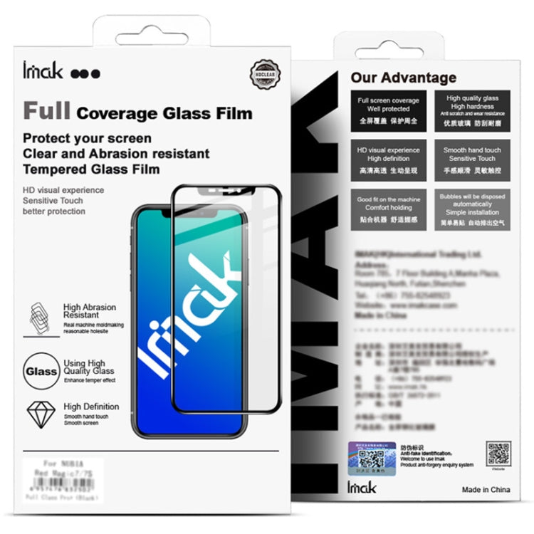 For Honor X20 SE IMAK 9H Surface Hardness Full Screen Tempered Glass Film Pro+ Series - For Lenovo by imak | Online Shopping UK | buy2fix