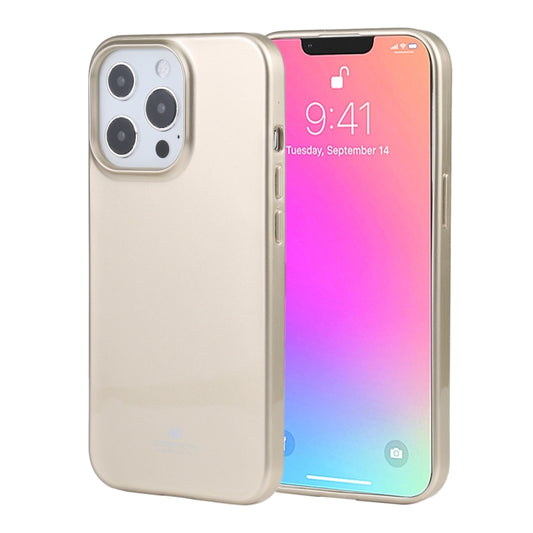 For iPhone 13 Pro GOOSPERY JELLY Full Coverage Soft Case (Gold) - iPhone 13 Pro Cases by GOOSPERY | Online Shopping UK | buy2fix