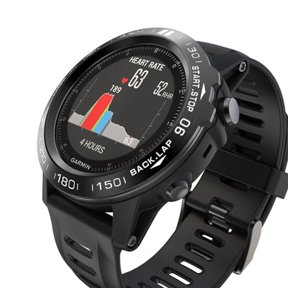 For Garmin Fenix 3/3 HR Smart Watch Steel Bezel Ring, B Version(Black Ring White Letter) - Watch Cases by buy2fix | Online Shopping UK | buy2fix