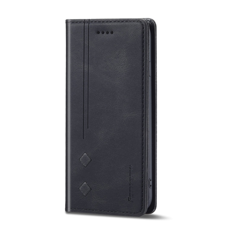 Forwenw F2 Series Magnetic Horizontal Flip Leather Case with Holder & Card Slots & Wallet For iPhone 8 Plus / 7 Plus(Black) - More iPhone Cases by Forwenw | Online Shopping UK | buy2fix