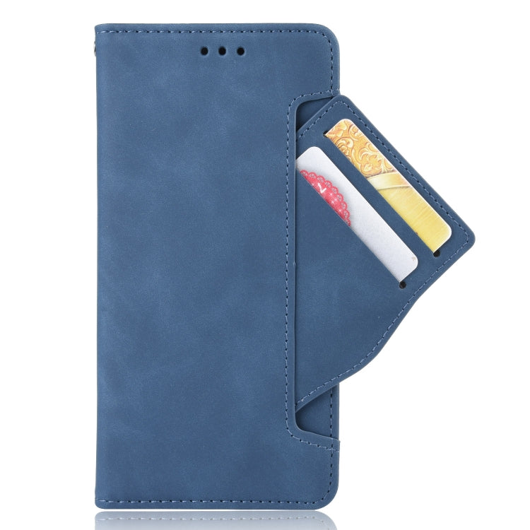 For OPPO Realme GT Master Skin Feel Calf Pattern Horizontal Flip Leather Case with Holder & Card Slots & Photo Frame(Blue) - Realme Cases by buy2fix | Online Shopping UK | buy2fix