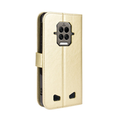 For Doogee S86 / S86 Pro Crazy Horse Texture Horizontal Flip Leather Case with Holder & Card Slots & Lanyard(Gold) - More Brand by buy2fix | Online Shopping UK | buy2fix
