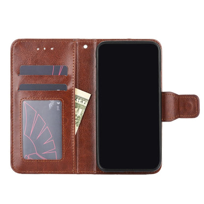 Crystal Texture Horizontal Flip Leather Case with Holder & Card Slots & Wallet For iPhone 11(Brown) - iPhone 11 Cases by buy2fix | Online Shopping UK | buy2fix