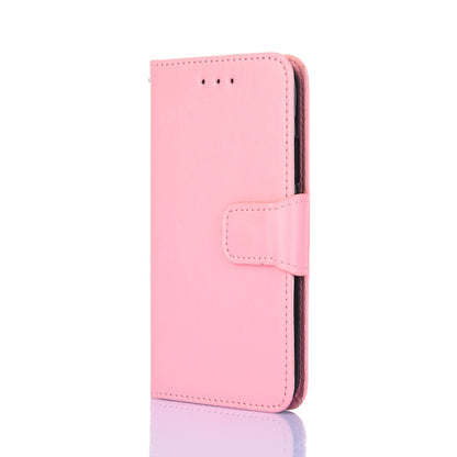 Crystal Texture Horizontal Flip Leather Case with Holder & Card Slots & Wallet For iPhone 8 Plus & 7 Plus(Pink) - More iPhone Cases by buy2fix | Online Shopping UK | buy2fix