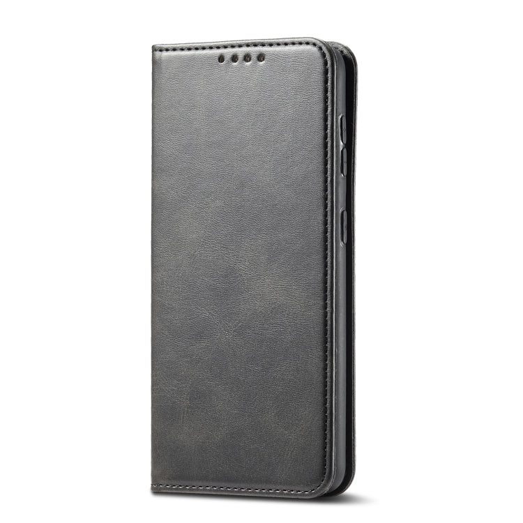 For Google Pixel 4 XL Calf Texture Magnetic Horizontal Flip Leather Case with Holder & Card Slots & Wallet(Black) - Google Cases by buy2fix | Online Shopping UK | buy2fix