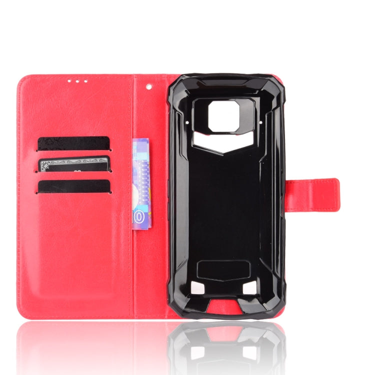 For Doogee S88 Plus / S88 Pro Crazy Horse Texture Horizontal Flip Leather Case with Holder & Card Slots & Lanyard(Red) - More Brand by buy2fix | Online Shopping UK | buy2fix