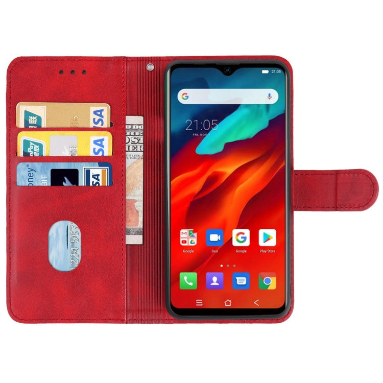 Leather Phone Case For Blackview A80 / A80S(Red) - More Brand by buy2fix | Online Shopping UK | buy2fix
