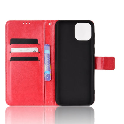 For Ulefone Note 6/ Note 6P Retro Crazy Horse Texture Leather Phone Case(Red) - Ulefone Cases by buy2fix | Online Shopping UK | buy2fix