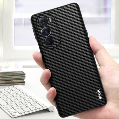 For Motorola Moto Edge X30 5G imak LX-5 Series PC + TPU Case with Screen Protector(Carbon Fiber Texture) - Motorola Cases by imak | Online Shopping UK | buy2fix