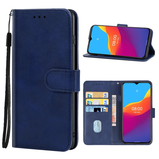 Leather Phone Case For Ulefone Note 10P(Blue) - Ulefone Cases by buy2fix | Online Shopping UK | buy2fix