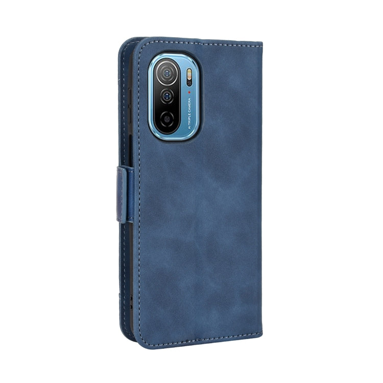 For Ulefone Note 13P Skin Feel Calf Pattern Leather Phone Case(Blue) - Ulefone Cases by buy2fix | Online Shopping UK | buy2fix