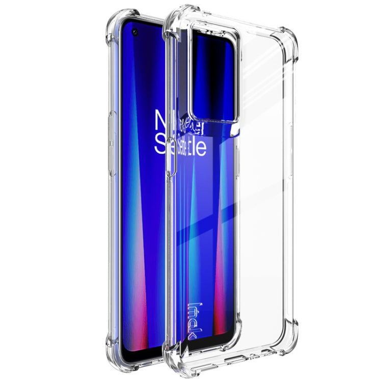 For OnePlus Nord CE 2 5G imak All-inclusive Shockproof Airbag TPU Case with Screen Protector(Transparent) - OnePlus Cases by imak | Online Shopping UK | buy2fix