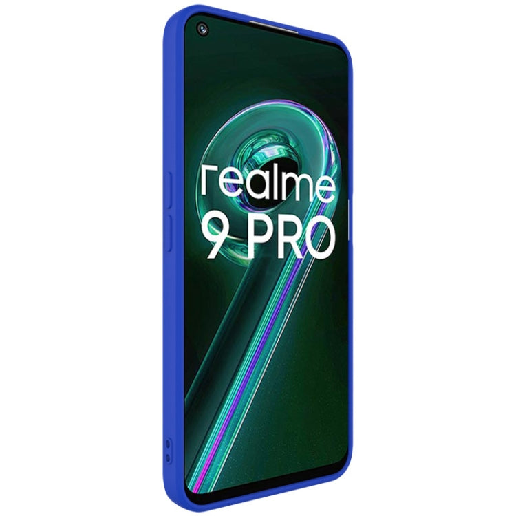For OPPO Realme 9 Pro / Q5 / V25 5G IMAK UC-4 Series Straight Edge TPU Phone Case(Blue) - Realme Cases by imak | Online Shopping UK | buy2fix