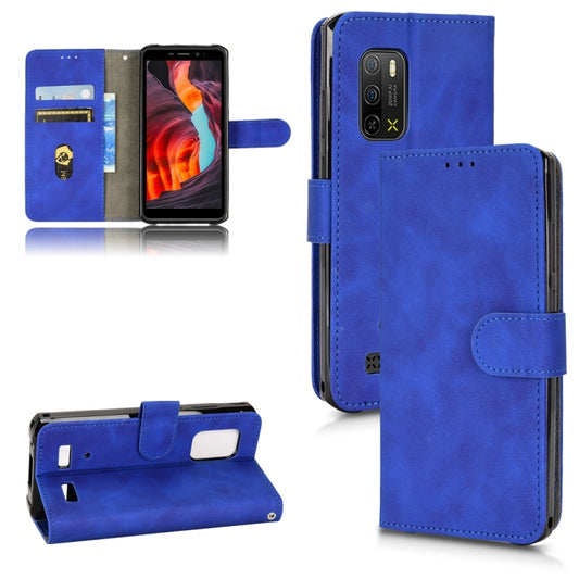 For Ulefone Armor X10 Skin Feel Magnetic Flip Leather Phone Case(Blue) - Ulefone Cases by buy2fix | Online Shopping UK | buy2fix