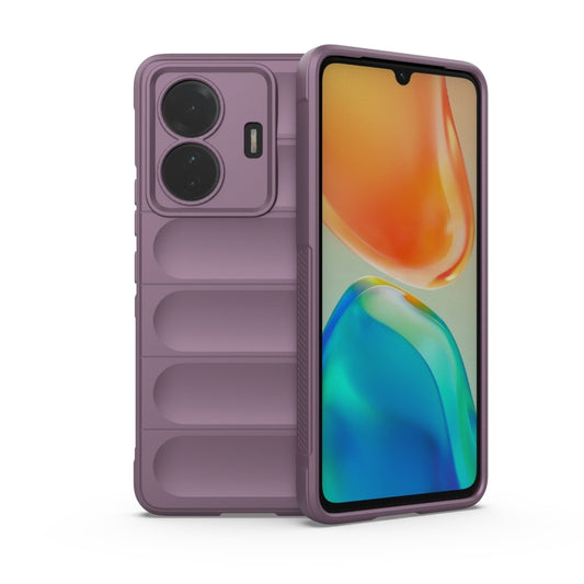 For vivo s15e Magic Shield TPU + Flannel Phone Case(Purple) - vivo Cases by buy2fix | Online Shopping UK | buy2fix