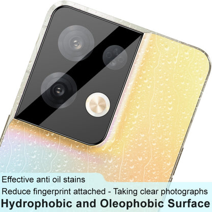For OPPO Reno8 Pro 5G imak High Definition Integrated Glass Lens Film Black Version - OPPO Tempered Glass by imak | Online Shopping UK | buy2fix