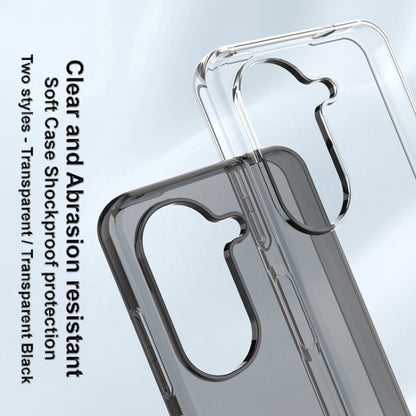 For Asus Zenfone 9 5G IMAK UX-5 Series Transparent Shockproof TPU Protective Phone Case(Transparent Black) - ASUS Cases by imak | Online Shopping UK | buy2fix