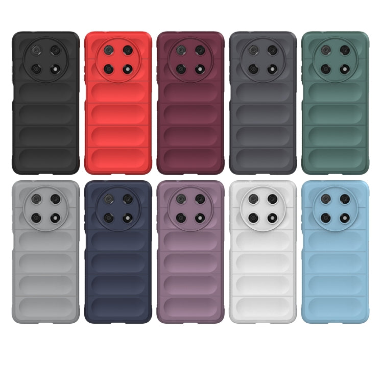 For Huawei Nova Y90/Enjoy 50 Pro Magic Shield TPU + Flannel Phone Case(White) - Huawei Cases by buy2fix | Online Shopping UK | buy2fix