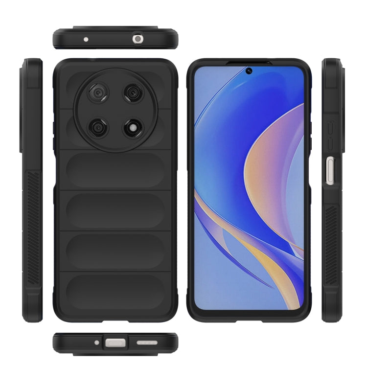 For Huawei Nova Y90/Enjoy 50 Pro Magic Shield TPU + Flannel Phone Case(White) - Huawei Cases by buy2fix | Online Shopping UK | buy2fix