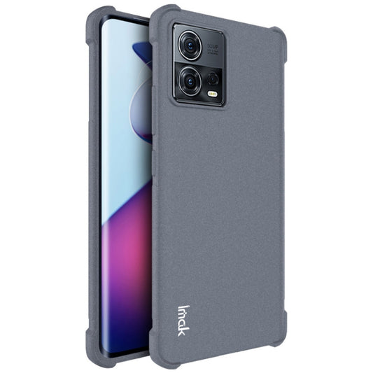 For Motorola Moto S30 Pro 5G / Edge 30 Fusion imak All-inclusive Shockproof Airbag TPU Phone Case(Matte Grey) - Motorola Cases by imak | Online Shopping UK | buy2fix