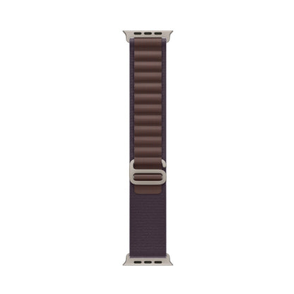 Nylon Loop Watch Band For Apple Watch Ultra & Ultra 2 49mm / Series 9&8&7 45mm / SE 2&6&SE&5&4 44mm(Indigo Blue) - Watch Bands by buy2fix | Online Shopping UK | buy2fix