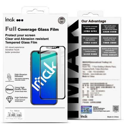 For iPhone 14 IMAK 9H Surface Hardness Full Screen Tempered Glass Film Pro+ Series - iPhone 14 Tempered Glass by imak | Online Shopping UK | buy2fix