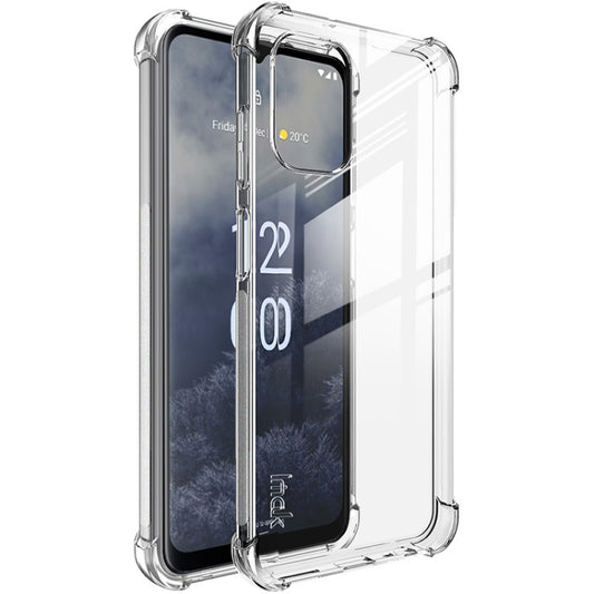 For Nokia G60 5G imak Shockproof Airbag TPU Phone Case(Transparent) - Nokia Cases by imak | Online Shopping UK | buy2fix