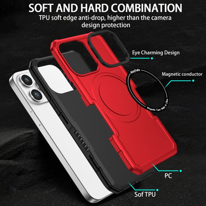 For iPhone 11 Pro Max MagSafe Shockproof Armor Phone Case(Red) - iPhone 11 Pro Max Cases by buy2fix | Online Shopping UK | buy2fix