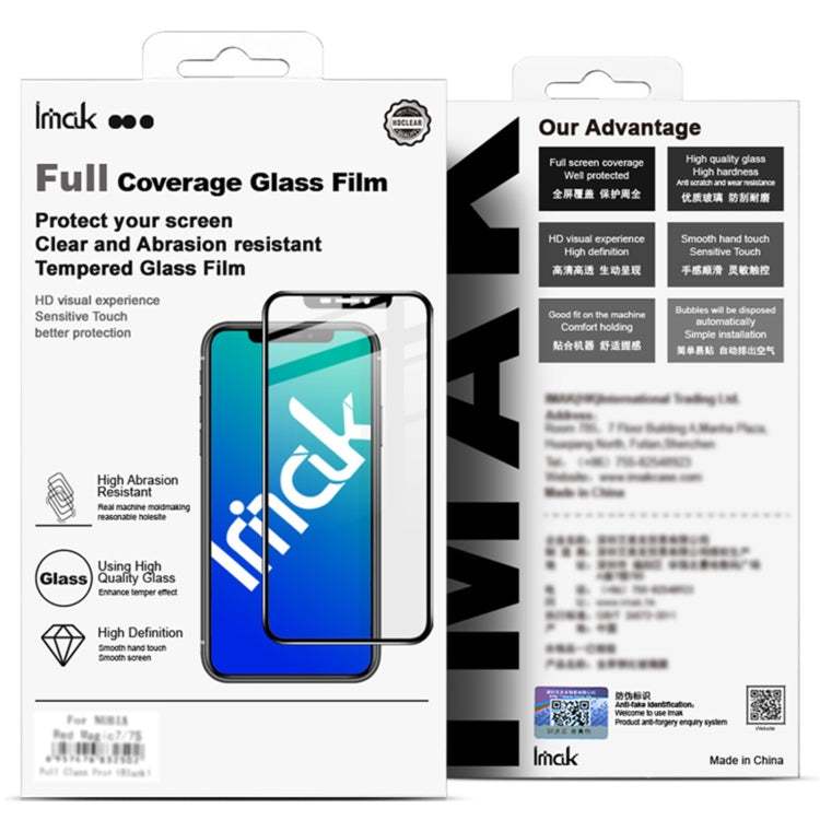 For Xiaomi Redmi Note 12 Pro 5G India imak 9H Surface Hardness Full Screen Tempered Glass Film Pro+ Series - Xiaomi Cases by imak | Online Shopping UK | buy2fix