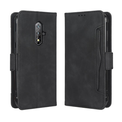 For Blackview BV5200 Skin Feel Calf Texture Card Slots Leather Phone Case(Black) - More Brand by buy2fix | Online Shopping UK | buy2fix