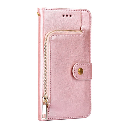 For OnePlus 11 Zipper Bag Leather Phone Case(Rose Gold) - OnePlus Cases by buy2fix | Online Shopping UK | buy2fix