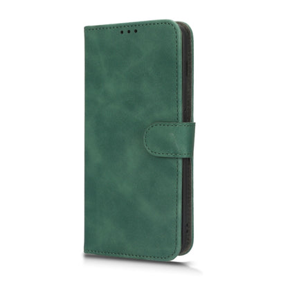 For OnePlus 11 Skin Feel Magnetic Flip Leather Phone Case(Green) - OnePlus Cases by buy2fix | Online Shopping UK | buy2fix