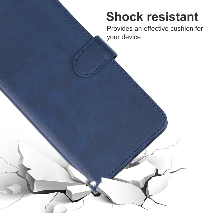 For ZTE Blade A54 Leather Phone Case(Blue) - ZTE Cases by buy2fix | Online Shopping UK | buy2fix