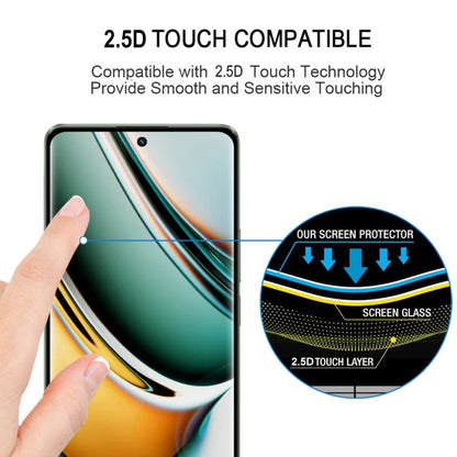 For Realme 11 Pro 3D Curved Edge Full Screen Tempered Glass Film - Realme Tempered Glass by buy2fix | Online Shopping UK | buy2fix