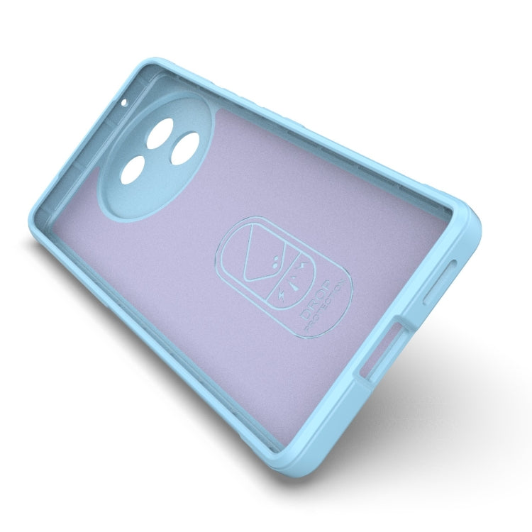 For vivo V30e 5G Global Magic Shield TPU + Flannel Phone Case(White) - vivo Cases by buy2fix | Online Shopping UK | buy2fix