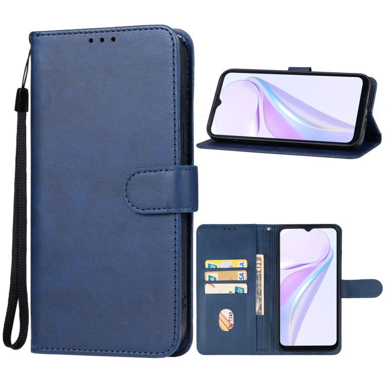 For Blackview WAVE 6C Leather Phone Case(Blue) - More Brand by buy2fix | Online Shopping UK | buy2fix