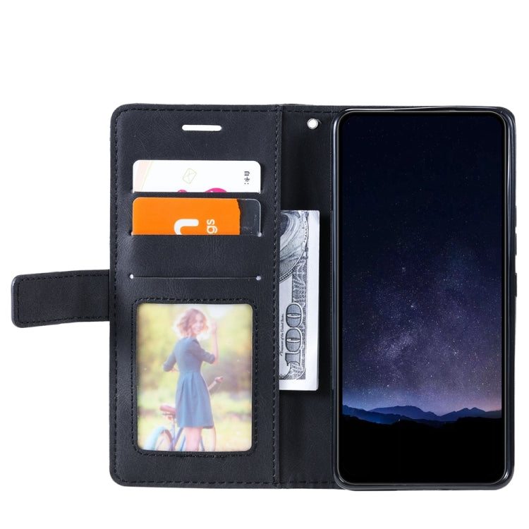 For Xiaomi 14 Skin Feel Splicing Leather Phone Case(Black) - 14 Cases by buy2fix | Online Shopping UK | buy2fix