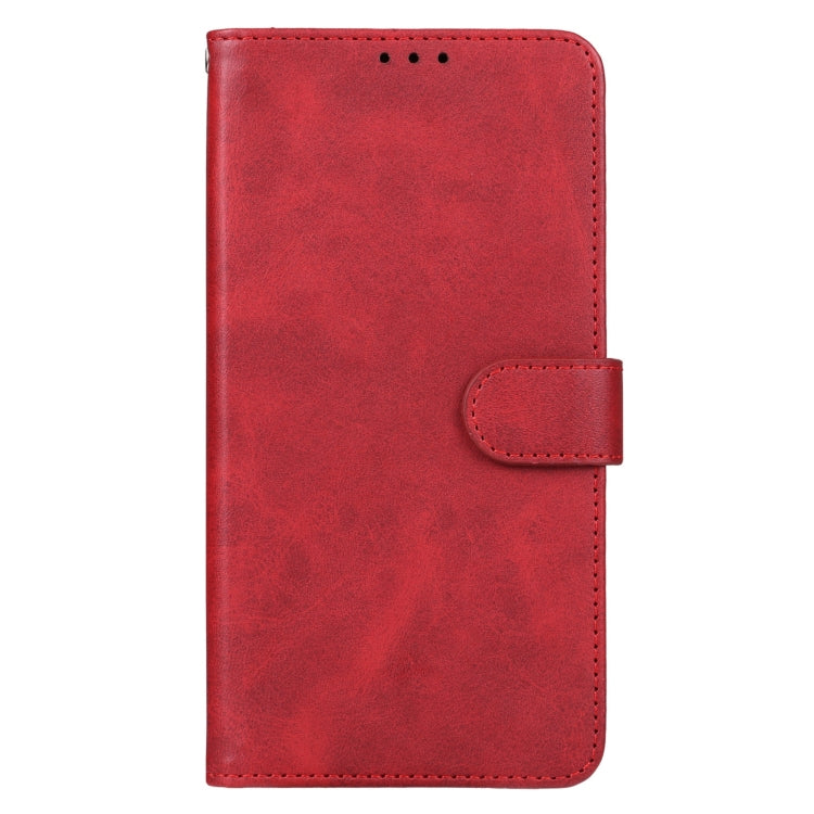 For OPPO A18 Leather Phone Case(Red) - A18 Cases by buy2fix | Online Shopping UK | buy2fix
