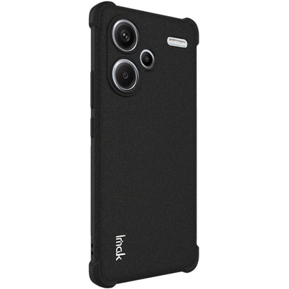 For Xiaomi Redmi Note 13 Pro 5G imak Shockproof Airbag TPU Phone Case(Matte Black) - Note 13 Pro Cases by imak | Online Shopping UK | buy2fix