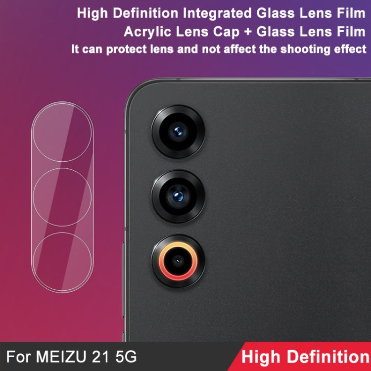 For Meizu 21 5G imak Integrated Rear Camera Lens Tempered Glass Film - Other by imak | Online Shopping UK | buy2fix